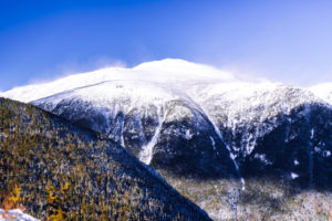 Snowcoach ride at Mount Washington in the White Mountains