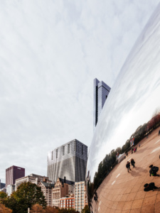 Jeff On The Road - Travel - Chicago - Millenium Park - Cloud Gate by Anish Kapoor - All photos are under Copyright  © 2017 Jeff Frenette Photography / dezjeff. To use the photos, please contact me at dezjeff@me.com.