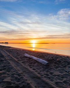 Sunrise - Old Orchard Beach - Maine - Best Things To Do In Maine - Jeff On The Road - All photos are under Copyright  © 2019 Jeff Frenette Photography / dezjeff. To use the photos, please contact me at dezjeff@me.com.