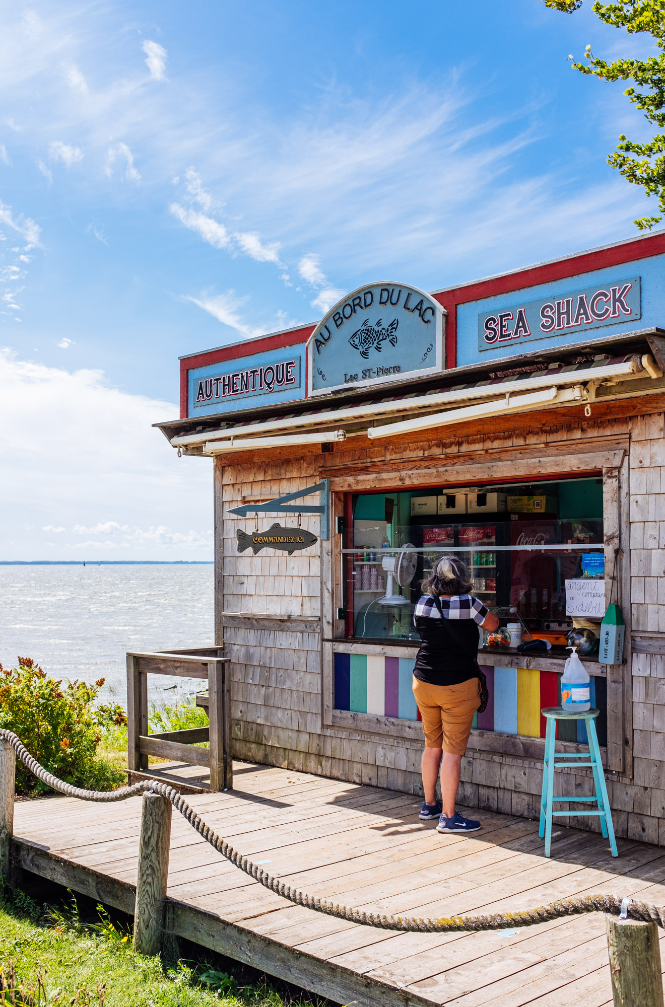 Lunch chez Sea Shack au bord du lac - Trois-Rivières - Tourisme Mauricie - Jeff Frenette Photography