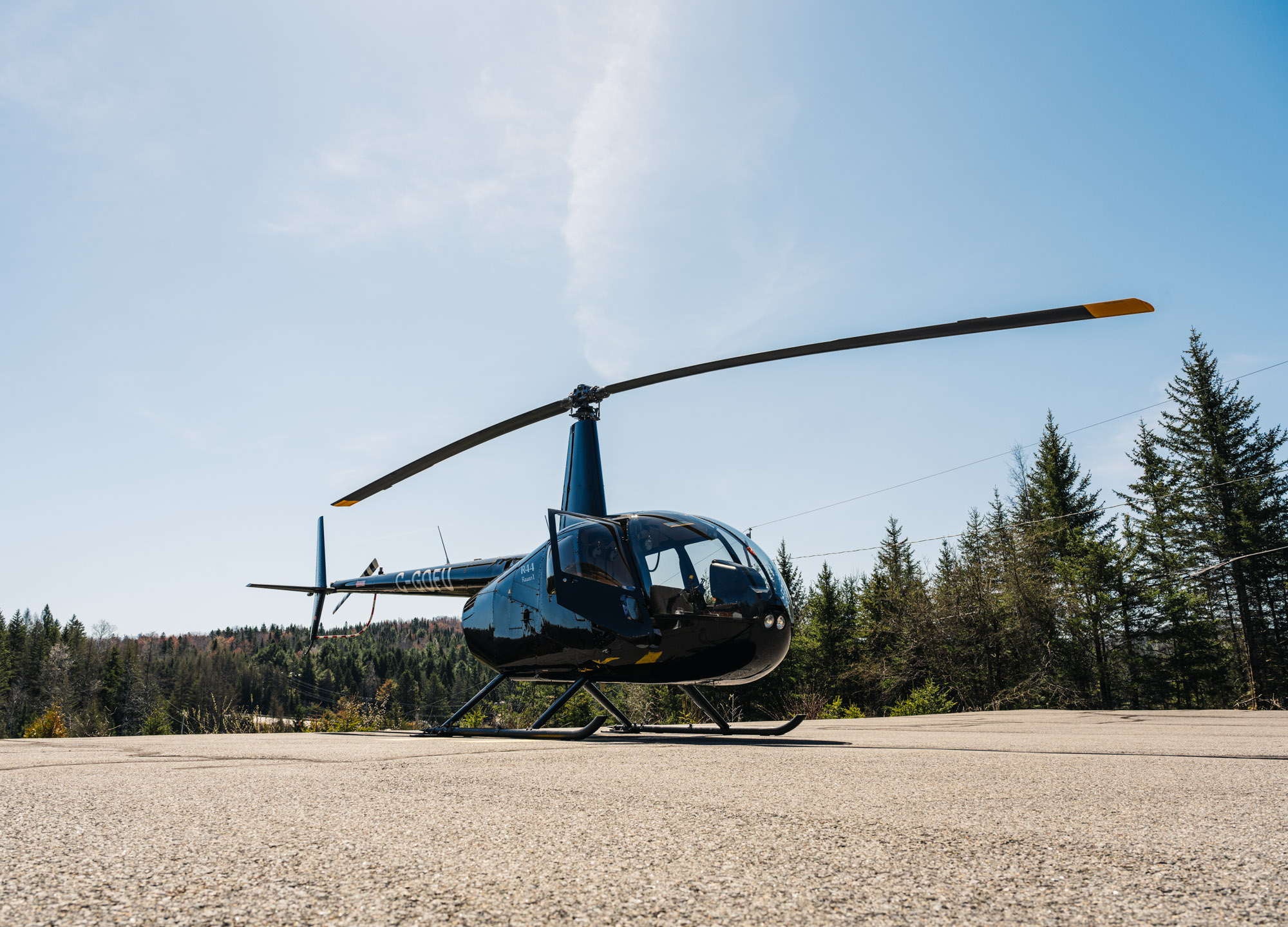Hélicoptère avec Héli-Tremblant - Vue Aérienne - Tourisme La
