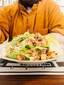 Caesar salad at Millmans Restaurant - Verdun - Montreal