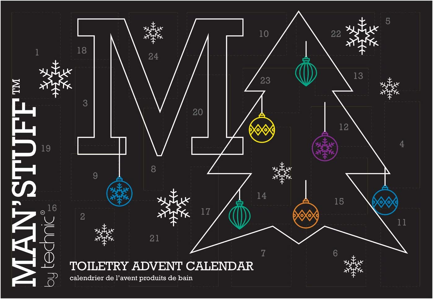 Man'Stuff Toiletry Advent Calendar - Best Advent Calendar for Men