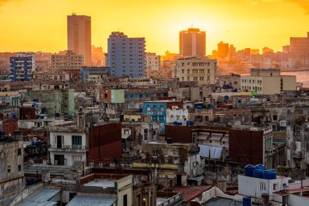 Sunset in Havana - Cuba
