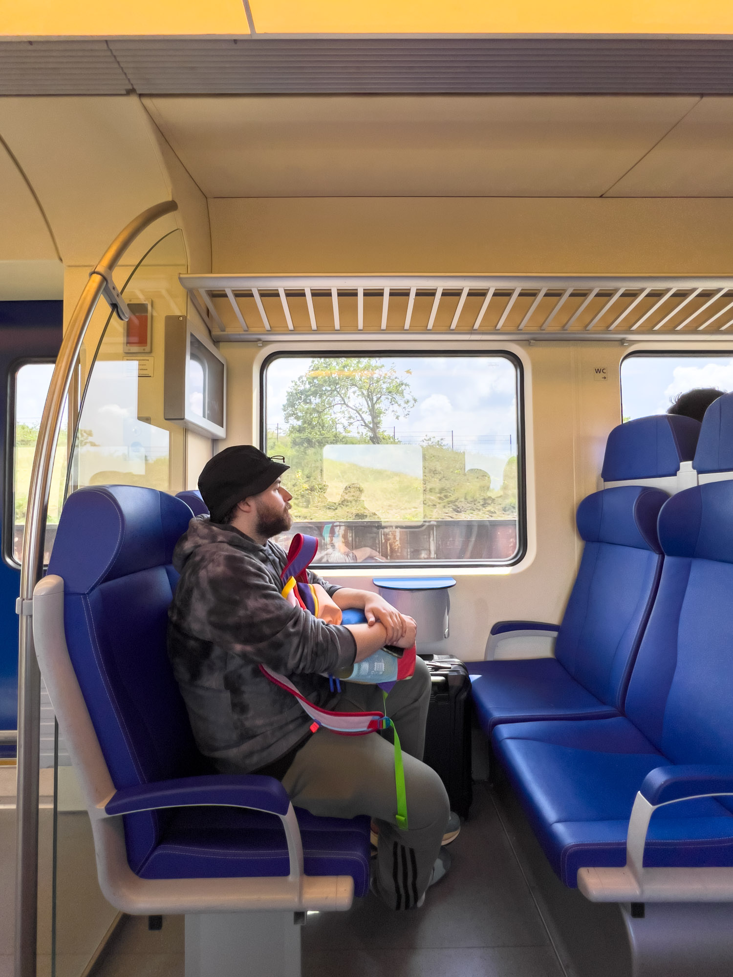 On the train to Zandvoort - Netherlands - Europe
