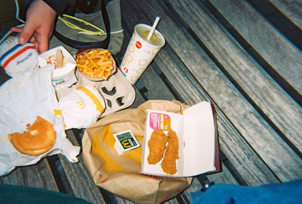 Dutch McDonald's meal in Holland - Netherlands - Europe