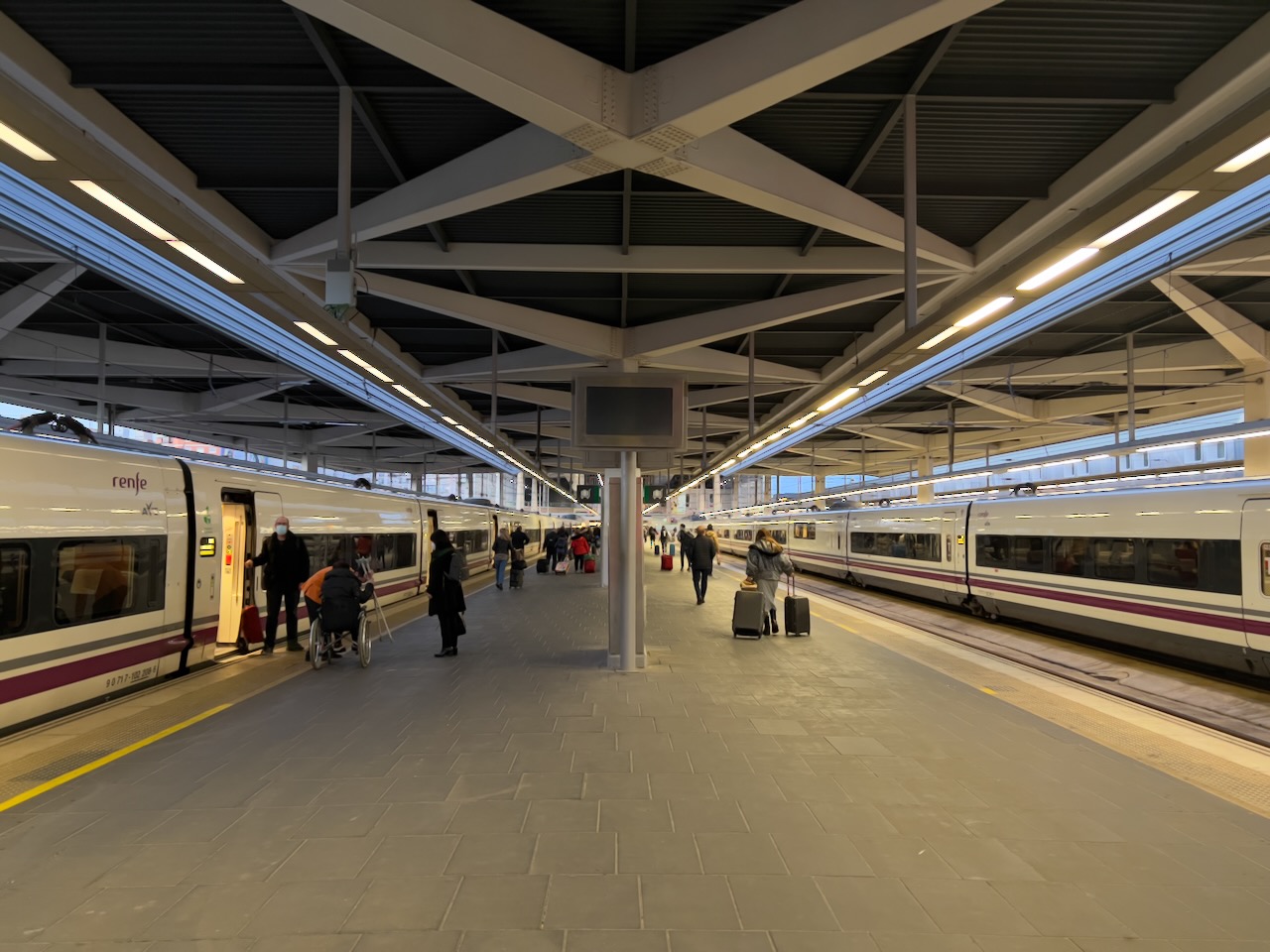 Gare de Valence en Espagne