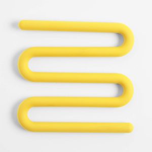Yellow Silicone Trivet by Molly Baz