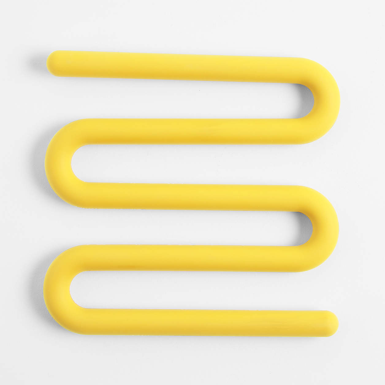 Yellow Silicone Trivet by Molly Baz - Molly Baz Collection at Crate & Barrel
